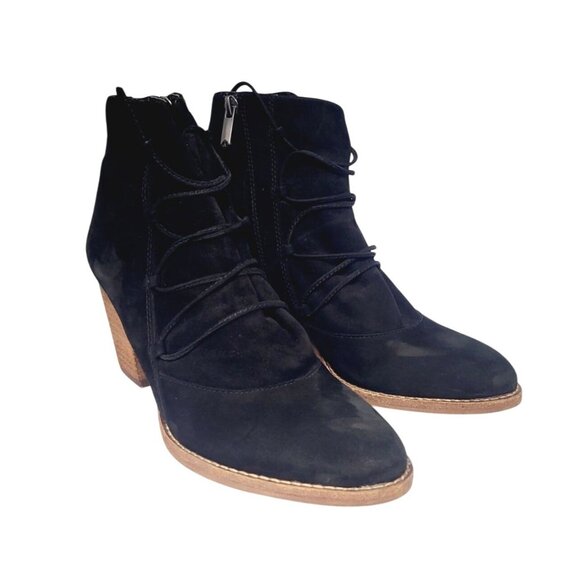 Sam Edelman Millard Lace‎ Up Ankle Boots - Size 7.5 - Picture 1 of 7